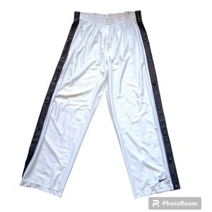 Vintage Nike Basketball Button Snap Pull Break Away Pants Mens NWT Y2K